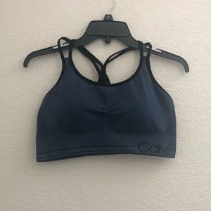 Calvin Klein Performance Strappy Back Sports Bra💙